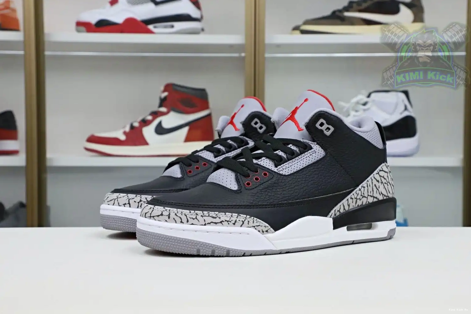 3 2018（854262-001） blackcement Kimikick Air Jordan  Jordan retro 0427